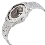 Buy Shop Tissot Luxury Powermatic 80 Anthracite Grey Dial Silver Steel Strap Watch For Men - T086.407.11.061.10 USA Online