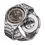 Buy Shop Tissot Luxury Powermatic 80 Anthracite Grey Dial Silver Steel Strap Watch For Men - T086.407.11.061.10 USA Online
