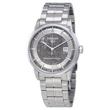 Buy Shop Tissot Luxury Powermatic 80 Anthracite Grey Dial Silver Steel Strap Watch For Men - T086.407.11.061.10 USA Online