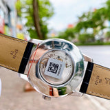 Buy Shop Tissot Luxury Powermatic 80 Black Dial Black Leather Strap Watch For Men - T086.407.16.057.00 USA Online