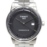 Buy Shop Tissot Luxury Powermatic 80 Black Dial Silver Steel Strap Watch For Men - T086.407.11.051.00 USA Online