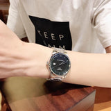 Buy Shop Tissot Luxury Powermatic 80 Black Dial Silver Steel Strap Watch for Men - T086.407.11.201.02 USA Online