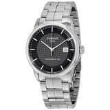 Buy Shop Tissot Luxury Powermatic 80 Black Dial Silver Steel Strap Watch for Men - T086.407.11.201.02 USA Online
