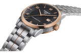 Buy Shop Tissot Luxury Powermatic 80 Black Dial Silver Steel Strap Watch For Men - T086.407.22.051.00 USA Online