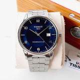 Buy Shop Tissot Luxury Powermatic 80 Blue Dial Silver Steel Strap Watch For Men - T086.407.11.047.00 USA Online