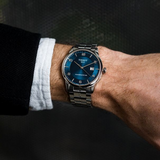 Buy Shop Tissot Luxury Powermatic 80 Blue Dial Silver Steel Strap Watch For Men - T086.407.11.047.00 USA Online