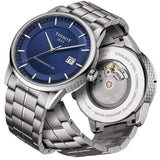 Buy Shop Tissot Luxury Powermatic 80 Blue Dial Silver Steel Strap Watch For Men - T086.407.11.047.00 USA Online