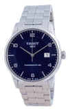 Buy Shop Tissot Luxury Powermatic 80 Blue Dial Silver Steel Strap Watch For Men - T086.407.11.047.00 USA Online