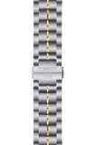 Buy Shop Tissot Luxury Powermatic 80 Gold Dial Silver Steel Strap Watch For Men - T086.407.22.261.00 USA Online