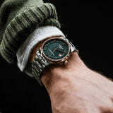 Buy Shop Tissot Luxury Powermatic 80 Green Dial Silver Steel Strap Watch For Men - T086.407.22.097.00 USA Online