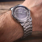 Buy Shop Tissot Luxury Powermatic 80 Grey Dial Silver Steel Strap Watch for Men - T086.407.11.061.00 USA Online