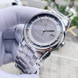 Buy Shop Tissot Luxury Powermatic 80 Grey Dial Silver Steel Strap Watch for Men - T086.407.11.061.00 USA Online