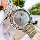 Buy Shop Tissot Luxury Powermatic 80 Grey Dial Silver Steel Strap Watch for Men - T086.407.11.061.00 USA Online