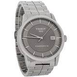 Buy Shop Tissot Luxury Powermatic 80 Grey Dial Silver Steel Strap Watch for Men - T086.407.11.061.00 USA Online
