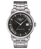 Buy Shop Tissot Luxury Powermatic 80 Grey Dial Silver Steel Strap Watch for Men - T086.407.11.061.00 USA Online