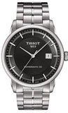Buy Shop Tissot Luxury Powermatic 80 Grey Dial Silver Steel Strap Watch for Men - T086.407.11.061.00 USA Online