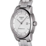 Buy Shop Tissot Luxury Powermatic 80 Silver Dial Silver Steel Strap Watch For Men - T086.407.11.031.00 USA Online
