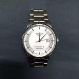 Buy Shop Tissot Luxury Powermatic 80 Silver Dial Silver Steel Strap Watch For Men - T086.408.11.031.00 USA Online