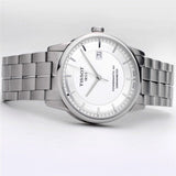 Buy Shop Tissot Luxury Powermatic 80 Silver Dial Silver Steel Strap Watch For Men - T086.408.11.031.00 USA Online