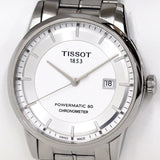 Buy Shop Tissot Luxury Powermatic 80 Silver Dial Silver Steel Strap Watch For Men - T086.408.11.031.00 USA Online