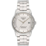 Buy Shop Tissot Luxury Powermatic 80 Silver Dial Silver Steel Strap Watch For Men - T086.408.11.031.00 USA Online