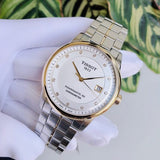 Buy Shop Tissot Luxury Powermatic 80 Silver Dial Silver Steel Strap Watch For Men - T086.408.22.036.00 USA Online