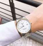 Buy Shop Tissot Luxury Powermatic 80 Silver Dial Silver Steel Strap Watch For Men - T086.408.22.036.00 USA Online