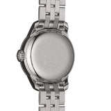 Buy Shop Tissot Le Locle Automatic Double Happiness Lady Silver Dial Silver Steel Strap Watch For Women - T41.1.183.35 USA Online