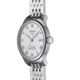 Buy Shop Tissot Le Locle Powermatic 80 Silver Dal Silver Steel Strap Watch For Men - T006.407.11.033.00 USA Online