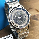 Buy Shop Tissot Luxury Powermatic 80 Anthracite Grey Dial Silver Steel Strap Watch For Men - T086.407.11.061.10 USA Online