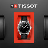 Buy Shop Tissot PR 100 Black Dial Black Leather Strap Watch for Men - T150.410.16.051.00 USA Online