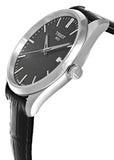 Buy Shop Tissot PR 100 Black Dial Black Leather Strap Watch for Men - T150.410.16.051.00 USA Online
