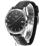 Buy Shop Tissot PR 100 Black Dial Black Leather Strap Watch for Men - T150.410.16.051.00 USA Online