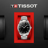 Buy Shop Tissot PR 100 Black Dial Silver Steel Strap Watch for Men - T150.410.11.051.00 USA Online