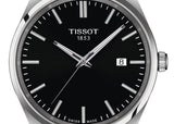 Buy Shop Tissot PR 100 Black Dial Silver Steel Strap Watch for Men - T150.410.11.051.00 USA Online