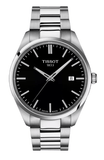 Buy Shop Tissot PR 100 Black Dial Silver Steel Strap Watch for Men - T150.410.11.051.00 USA Online