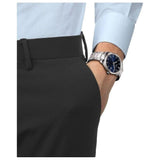 Buy Shop Tissot PR 100 Blue Dial Silver Steel Strap Watch for Men - T150.410.11.041.00 USA Online
