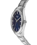 Buy Shop Tissot PR 100 Blue Dial Silver Steel Strap Watch for Men - T150.410.11.041.00 USA Online