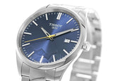 Buy Shop Tissot PR 100 Blue Dial Silver Steel Strap Watch for Men - T150.410.11.041.00 USA Online