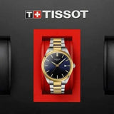 Buy Shop Tissot PR 100 Blue Dial Two Tone Steel Strap Watch for Men - T150.410.22.041.00 USA Online