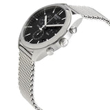 Buy Shop Tissot PR 100 Chronograph Black Dial Silver Mesh Bracelet Watch For Men - T101.417.11.051.01 USA Online