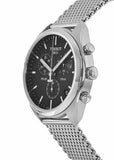 Buy Shop Tissot PR 100 Chronograph Black Dial Silver Mesh Bracelet Watch For Men - T101.417.11.051.01 USA Online