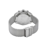 Buy Shop Tissot PR 100 Chronograph Blue Dial Silver Mesh Bracelet Watch for Men - T101.417.11.041.00 USA Online