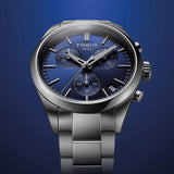 Buy Shop Tissot PR 100 Chronograph Blue Dial Silver Steel Strap Watch for Men - T150.417.11.041.00 USA Online