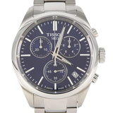 Buy Shop Tissot PR 100 Chronograph Blue Dial Silver Steel Strap Watch for Men - T150.417.11.041.00 USA Online