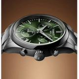Buy Shop Tissot PR 100 Chronograph Green Dial Silver Steel Strap Watch for Men - T150.417.11.091.00 USA Online