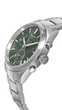 Buy Shop Tissot PR 100 Chronograph Green Dial Silver Steel Strap Watch for Men - T150.417.11.091.00 USA Online