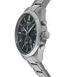 Buy Shop Tissot PR 100 Chronograph Green Dial Silver Steel Strap Watch for Men - T150.417.11.091.00 USA Online