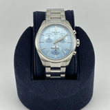 Buy Shop Tissot PR 100 Chronograph Light Blue Dial Silver Steel Strap Watch for Men - T150.417.11.351.00 USA Online
