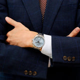 Buy Shop Tissot PR 100 Chronograph Light Blue Dial Silver Steel Strap Watch for Men - T150.417.11.351.00 USA Online